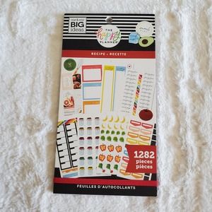 The Happy Planner Recipe Sticker Book